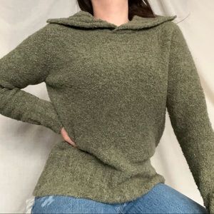 cozy vintage wool blend sweater